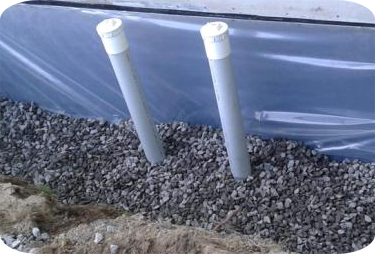 Installation cheminée d'accès 2